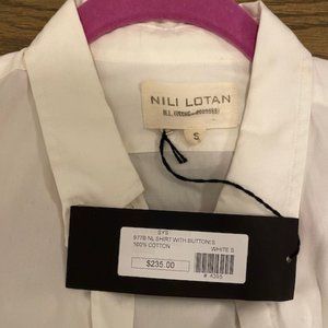 Nili Lotan - S - NWT Classic White Shirt